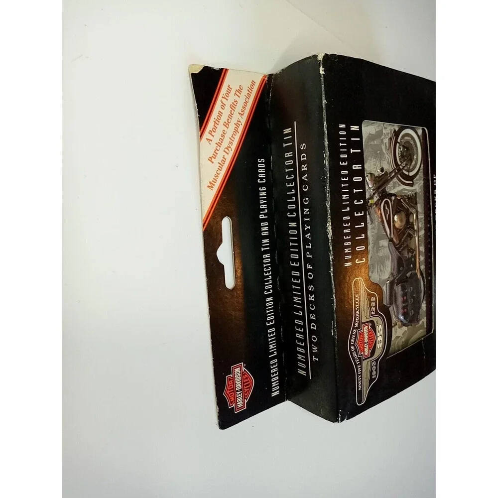 Harley-Davidson Motorcycles‎ 95th Anniversary Collectible Tin Playing Cards 1998